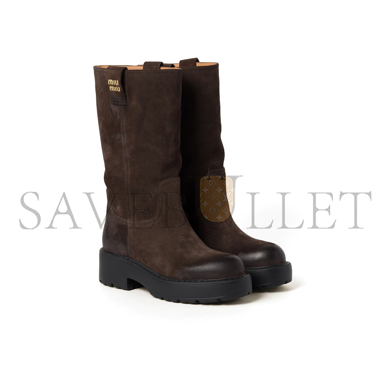 MIU MIU SUEDE BOOTS 5U270E